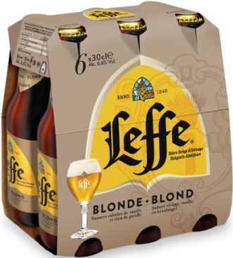 Leffe Blond set van 6 flesjes á 0,30 liter